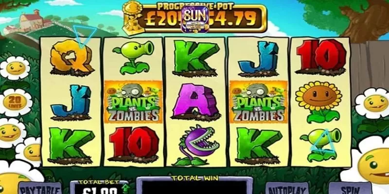 Các bước chơi game Plants vs. Zombies